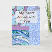 Christian Sympathy Card Collage Design