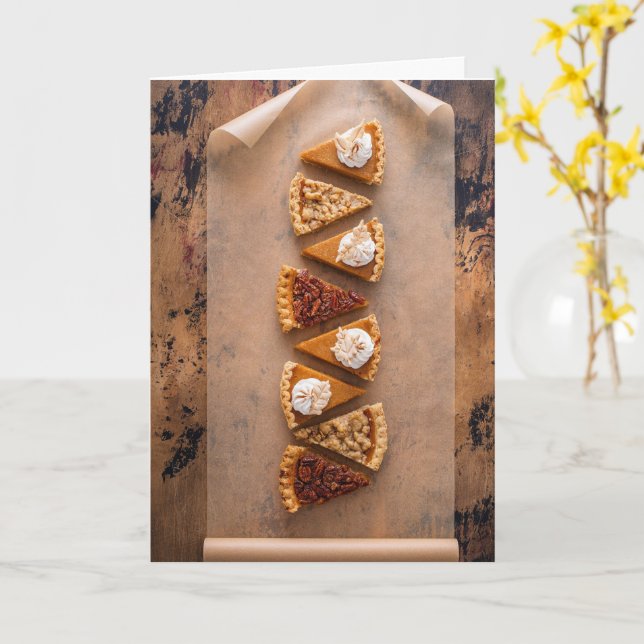 Carte Christian Thanksgiving (Fleur jaune)