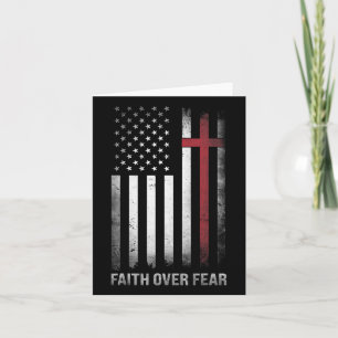Carte Christian Us Usa Drapeau American Christ Faith sur