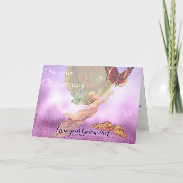 Carte Christine de Godmère Godparent (Devant)