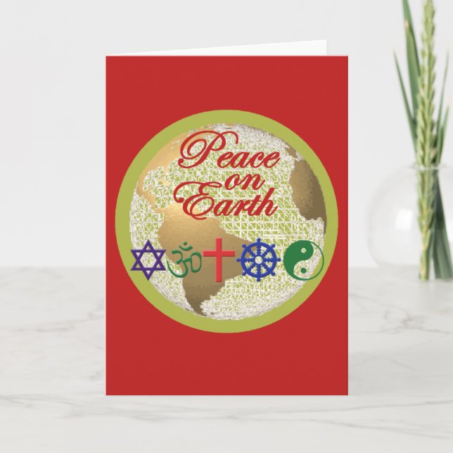 Carte CHRISTMAS (Devant)