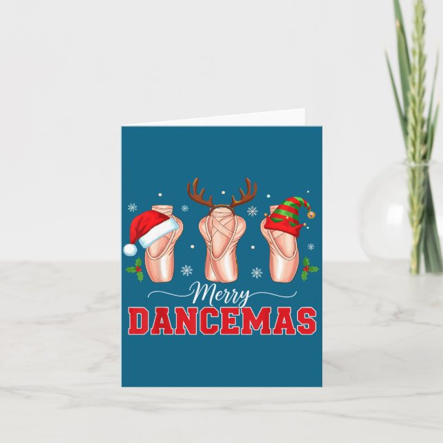 Carte Christmas Ballet Outfit Inte Scute Ss Cute Ss, Dan (Devant)