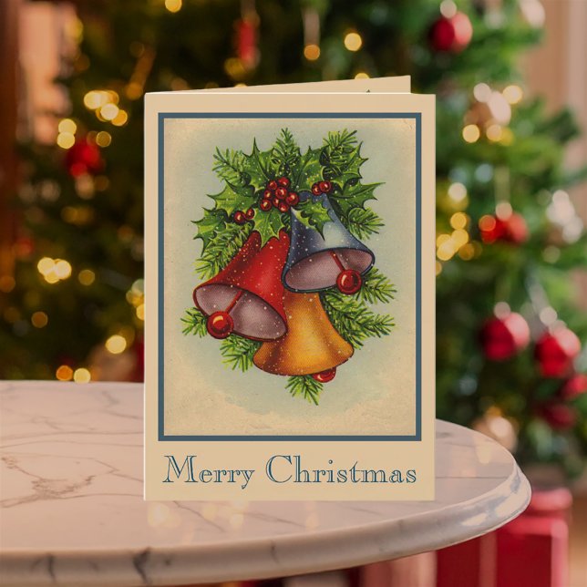 Carte Christmas Bells Card (Christmas Bells Folded Card)