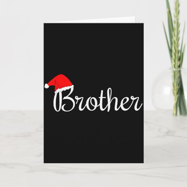 Carte Christmas Brother  (Devant)