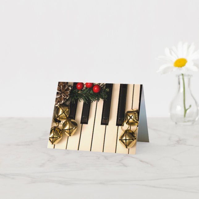 Carte Christmas Carol Music Room (Petite plante)