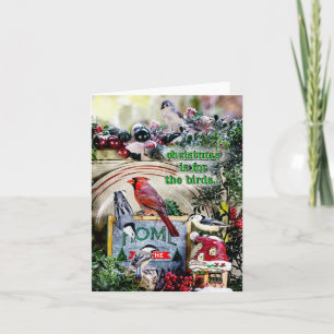 Carte Christmas is for the Birds small Christmas card