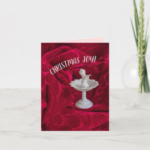 Carte Christmas Joy Music joue avec un arrière - plan ro