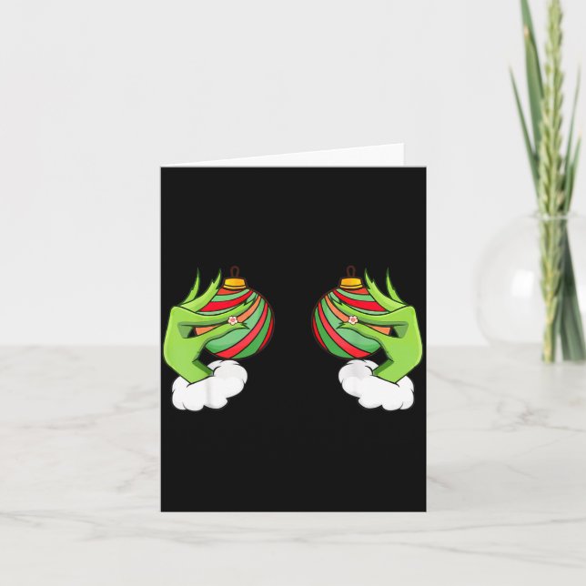 Carte Christmas Ornament S Funny Christmas  (Devant)