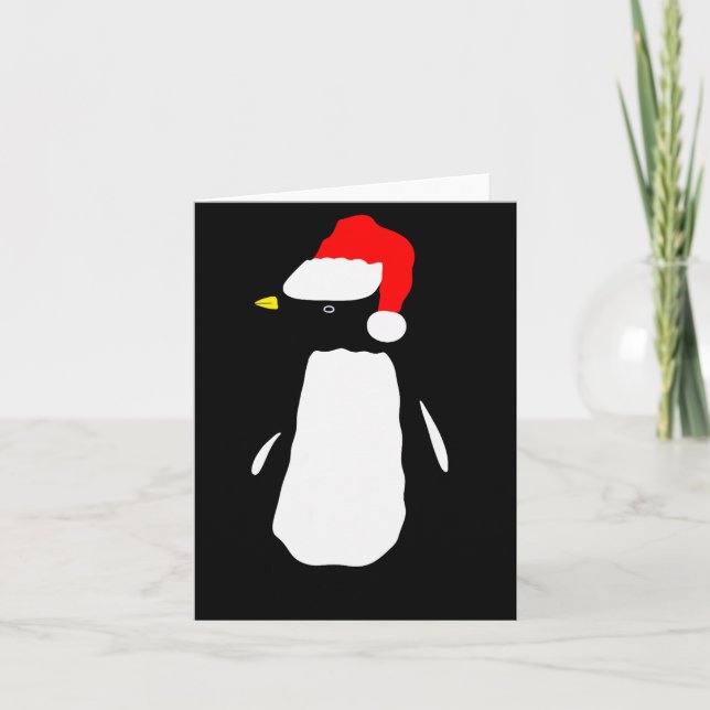 Carte Christmas Penguin Pajamas Shirt  (Devant)
