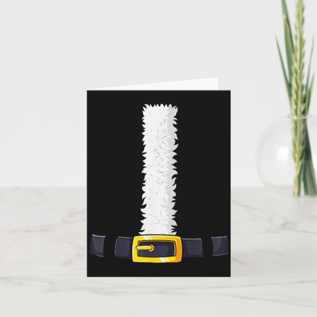 Carte Christmas Santa-santa Claus Costume Fun Santa Suit (Devant)