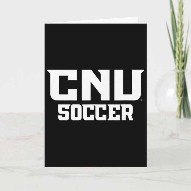 Carte Christopher Newport University Soccer Cnu Apparel  (Devant)