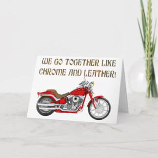 CARTE CHROME ET CUIR