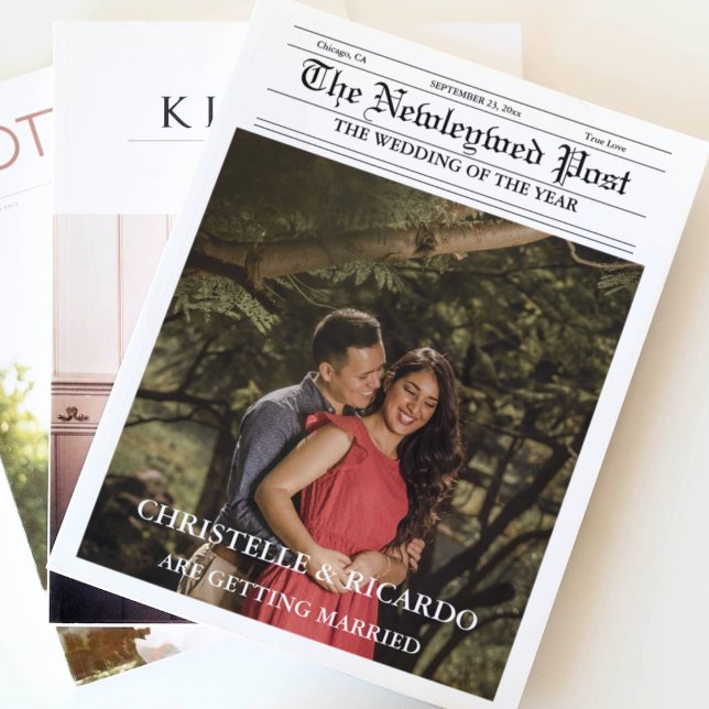 Carte Chronologie du Mariage de journal et infographie d (Créateur téléchargé)