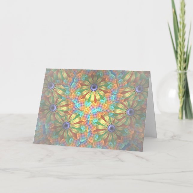 Carte Chrysanthèmes (Devant)
