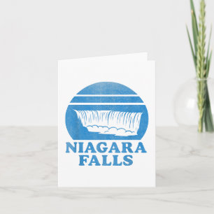 Carte Chute de Niagara Cadeau Souvenir Rétro Touriste Gi