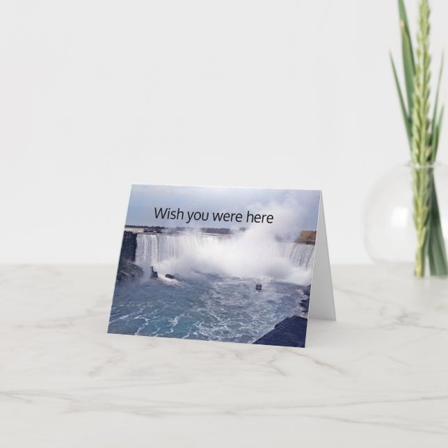 Carte Chute en fer à cheval (Devant)