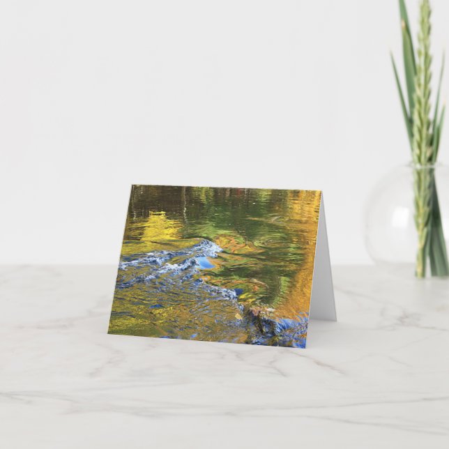Carte Chute en rivière (Devant)