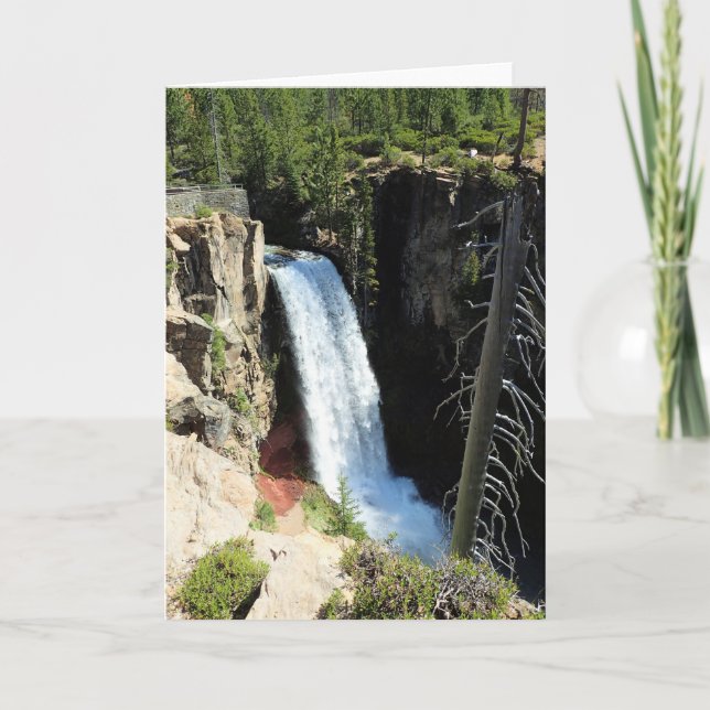 Carte Chutes de Tumalo, Bend, Oregon (Devant)