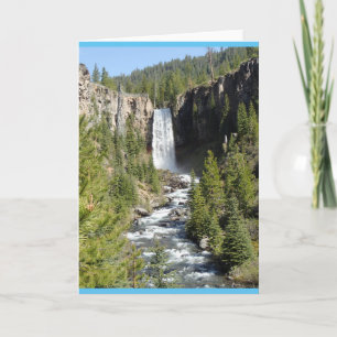 Carte Chutes de Tumalo, Bend, Oregon