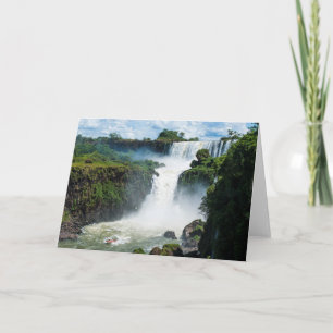 Carte Chutes d'Iguazu entourés de jungle