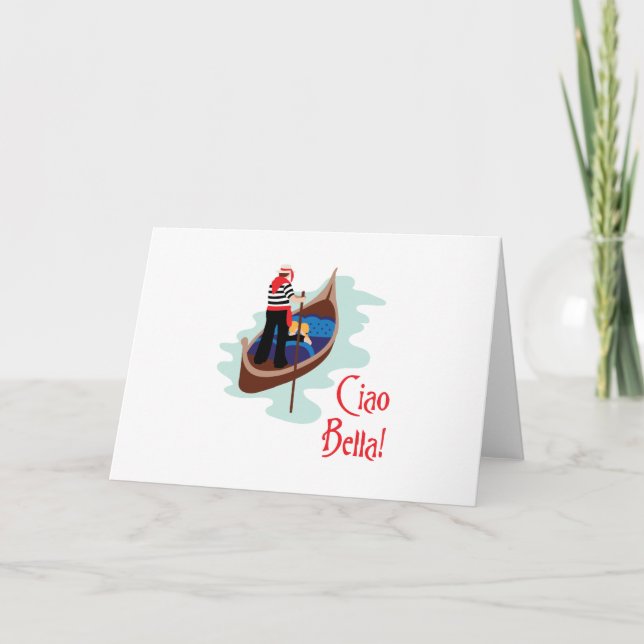 Carte Ciao Bella (Devant)