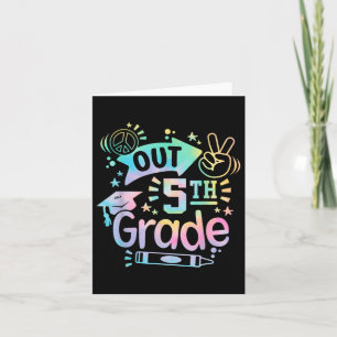Carte Ciao cinquième année Dernier jour d'école 5e année