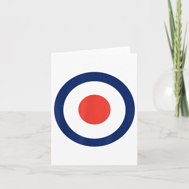 Carte Cible Mod Target Air Force Bullseye _1  (Devant)