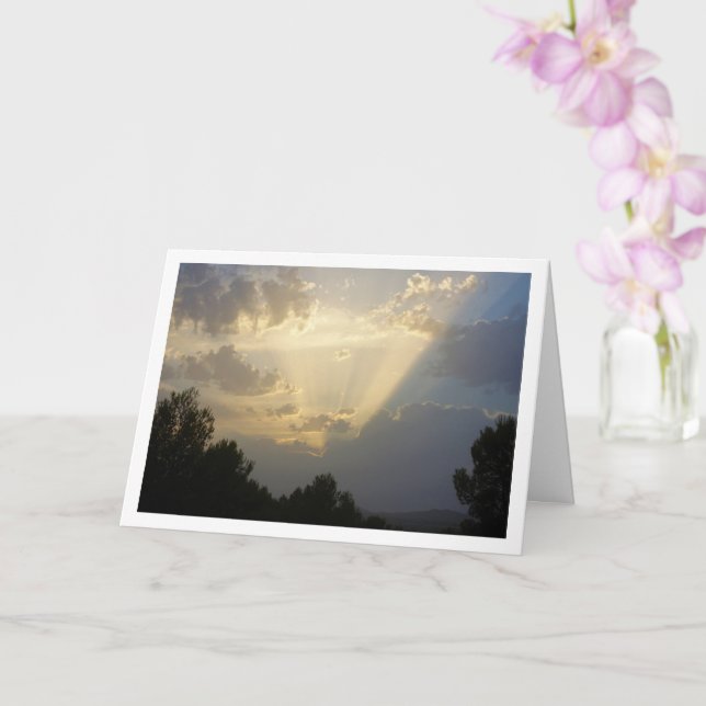 Carte Ciel céleste (Orchidée)