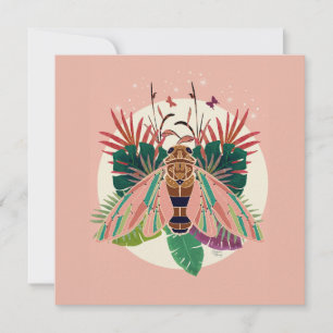 Carte Cigale Tropicale