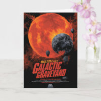 Cimetière Spatial Crâne Halloween Galaxie des Horr