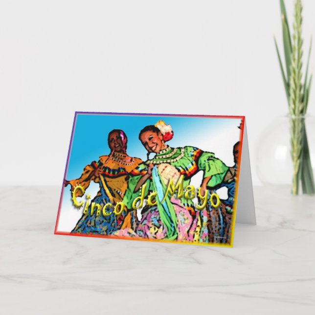 Carte Cinco de Mayo (Devant)