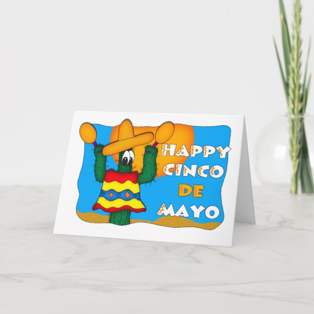 Carte Cinco De Mayo (Devant)