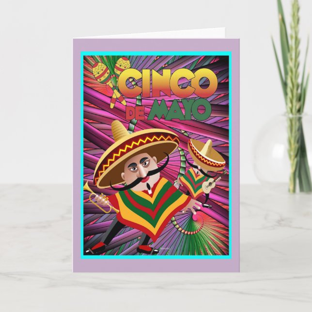 Carte Cinco de Mayo (Devant)