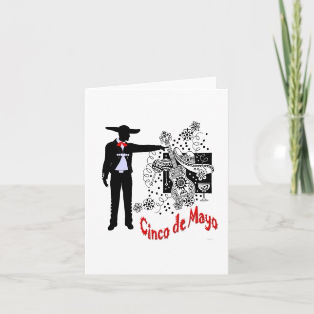 Carte Cinco de Mayo (Devant)