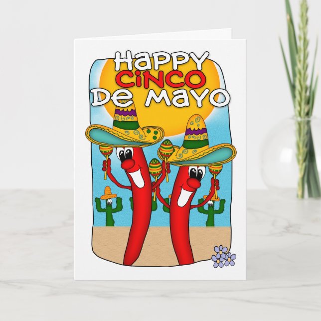 Carte Cinco De Mayo (Devant)