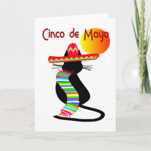 Carte Cinco de mayo CAT