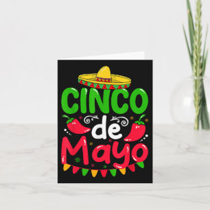 Carte Cinco De Mayo Fête Fiesta Squad 5 De Mayo Mexicain
