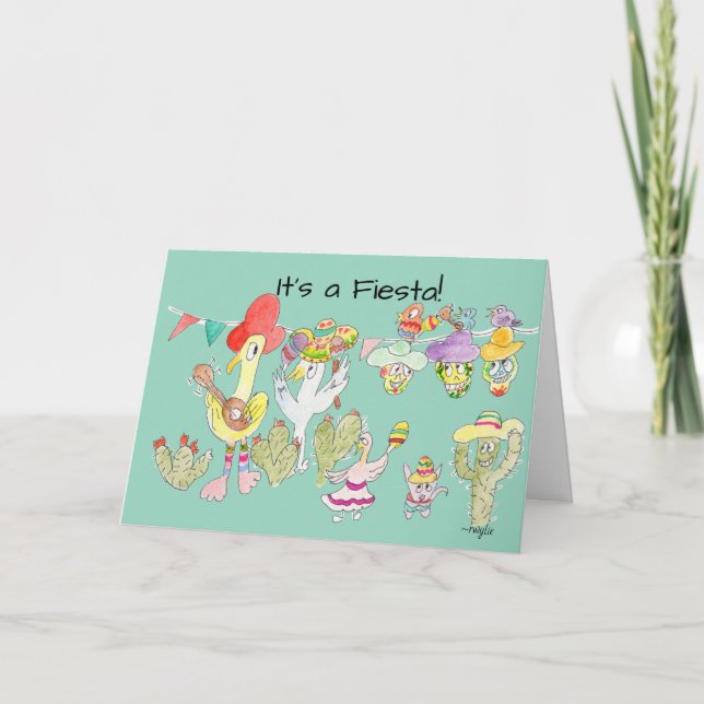 Carte Cinco de Mayo Fiesta! (Devant)