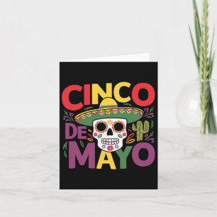 Carte Cinco De Mayo Fiesta Amusant Famille Match 5 De Ma