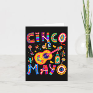 Carte Cinco De Mayo Mexicain Taco Funny 5 De Mayo Lit Wi