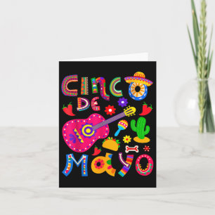 Carte Cinco De Mayo Mexican Fiesta 5 De Mayo Mexico Mexi