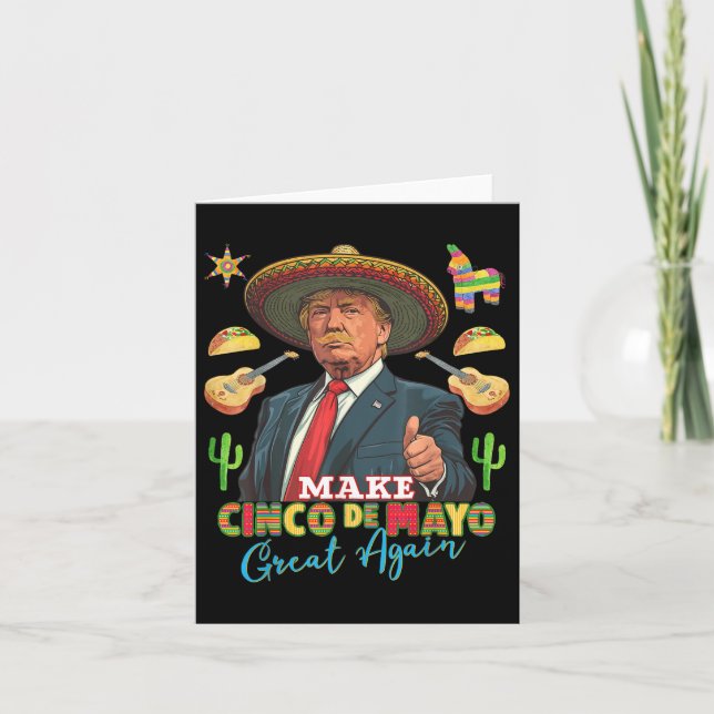 Carte Cinco De Mayo Rendre Le Cinco De Mayo Grand (Devant)
