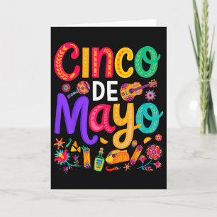 Carte Cinco De Mayo Taco Mexicain Drôle 5 De Mayo Faison