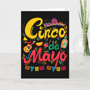 Carte Cinco De Mayo Taco Mexicain Drôle 5 De Mayo Faison
