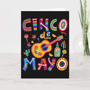Carte Cinco De Mayo Taco Mexicain Drôle 5 De Mayo Faison