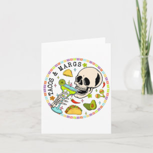 Carte Cinco De Mayo Tacos Et Margs Fête Mexicaine De Fie