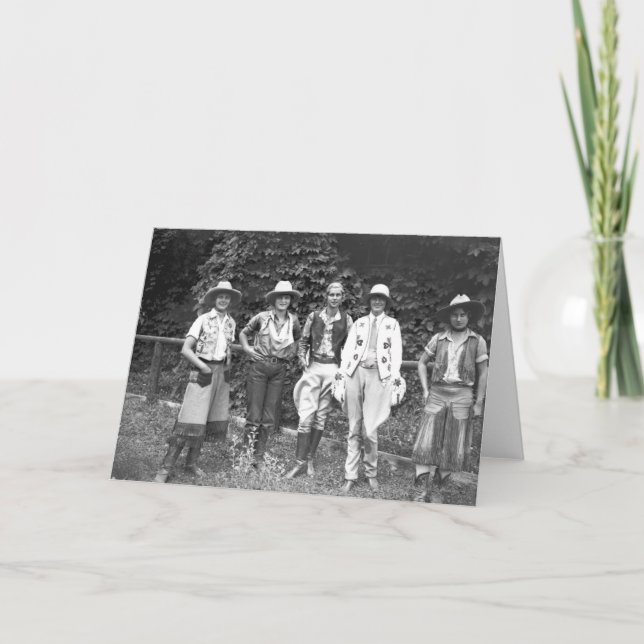 Carte Cinq femmes au ranch des mecs (Devant)