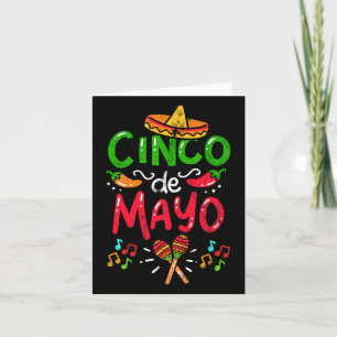 Carte Cinqo De Mayo Mexique Vintage
