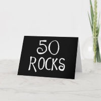 cinquantième cadeaux d'anniversaire, 50 ROCHES