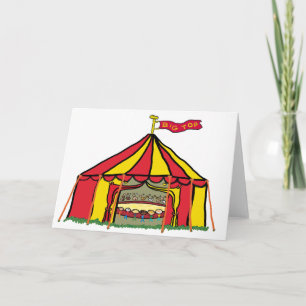 Carte Cirque Big Top Tente